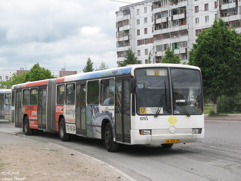 Псковская область, Mercedes-Benz O345G № 693