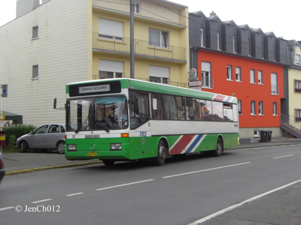 Lucembursko, Mercedes-Benz O405 č. 32