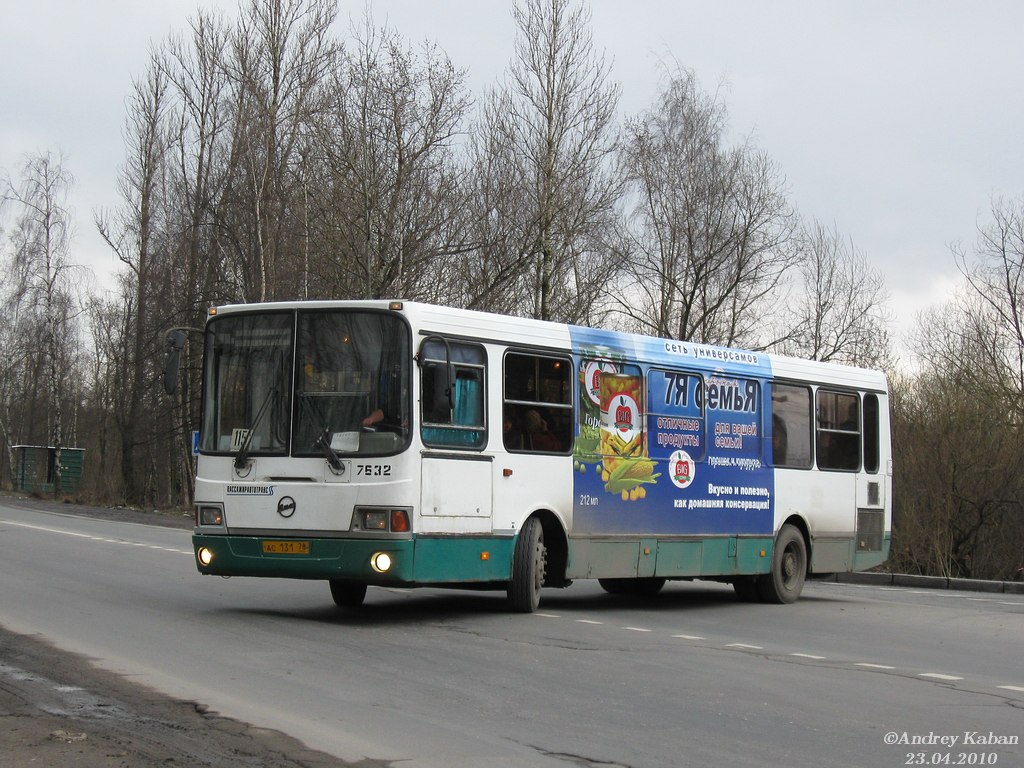 Санкт-Петербург, ЛиАЗ-5256.25 № 7632