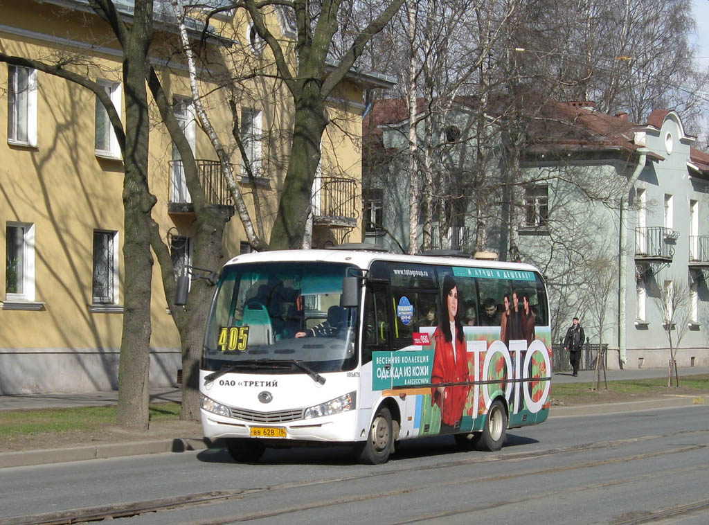 Санкт-Петербург, Yutong ZK6737D № ВВ 628 78