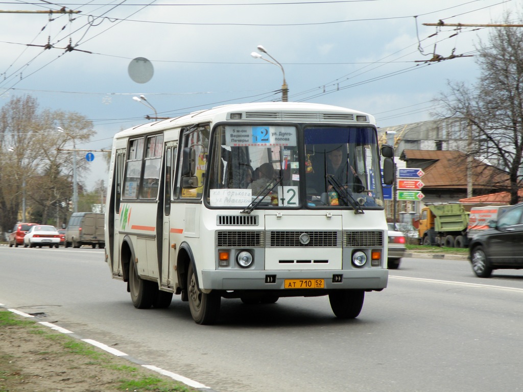 Нижегородская область, ПАЗ-32054 № АТ 710 52