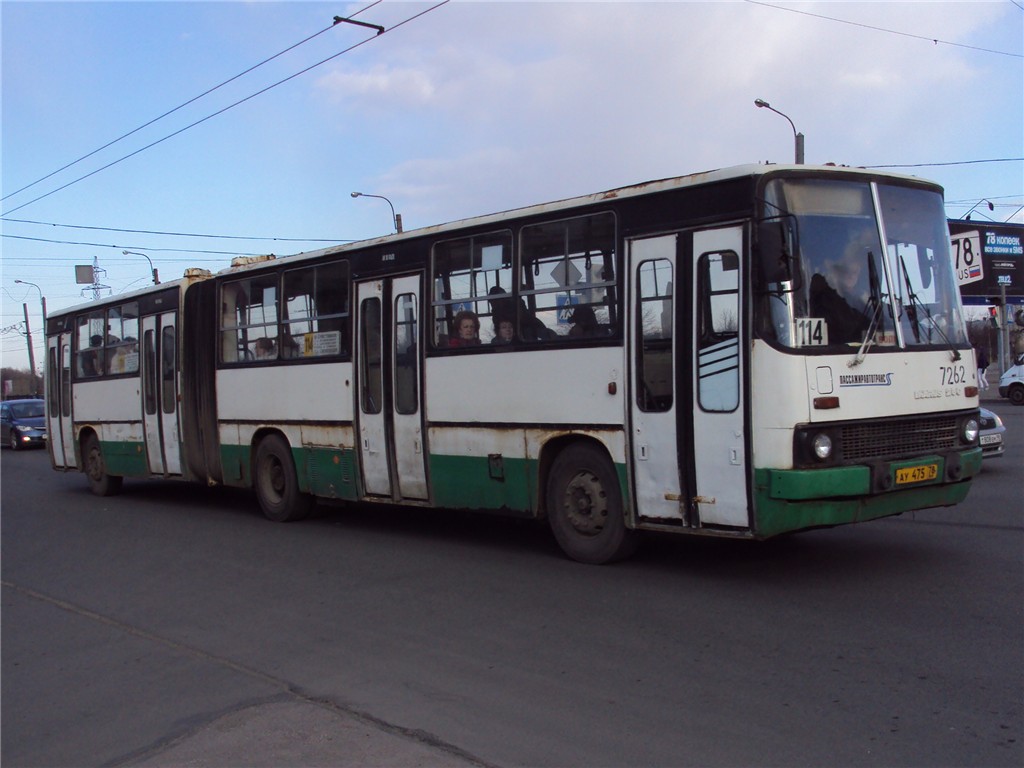 Санкт-Петербург, Ikarus 280.33O № 7262