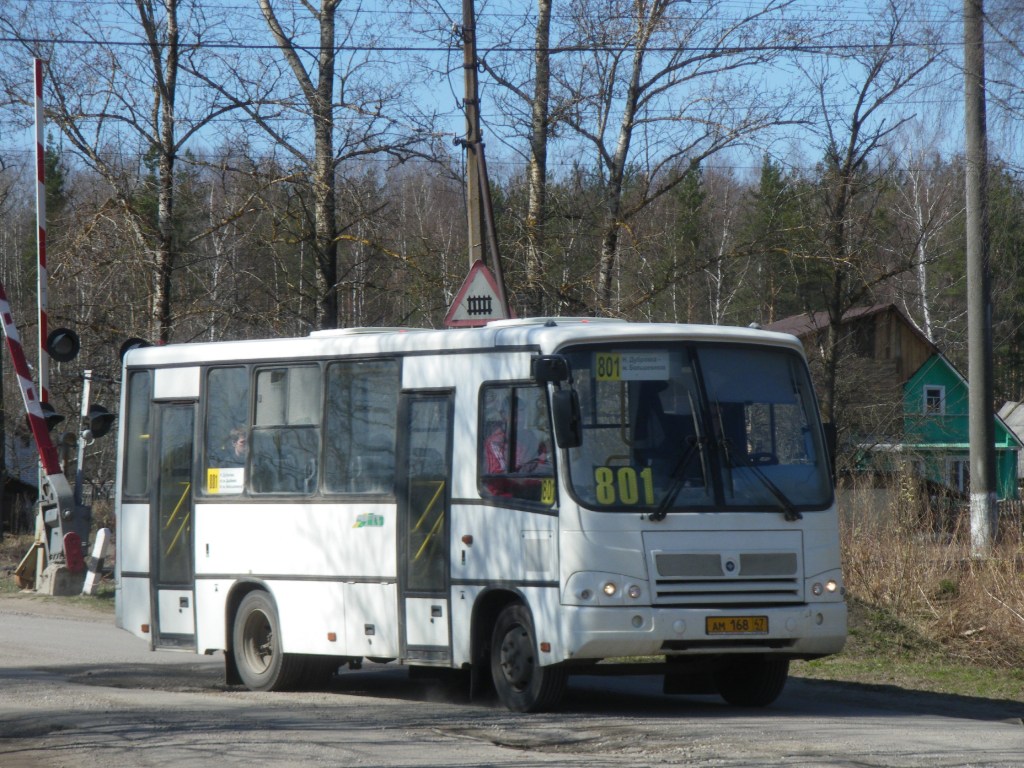 Ленинградская область, ПАЗ-320402-03 № АМ 168 47