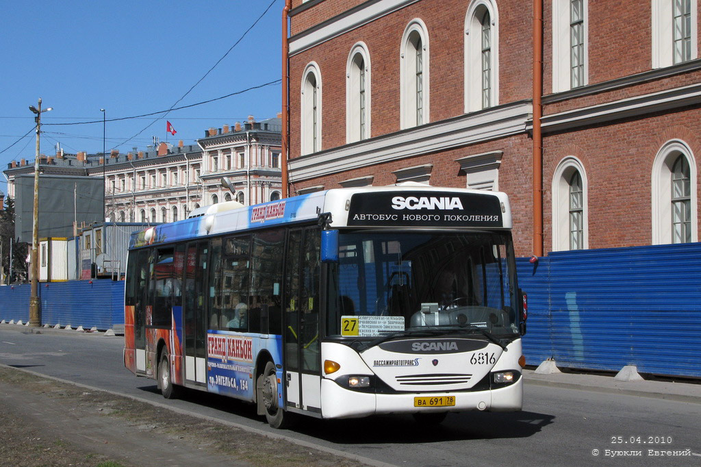 Sankt Peterburgas, Scania OmniLink I (Scania-St.Petersburg) Nr. 6816