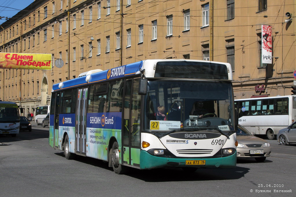 Санкт-Петербург, Scania OmniLink I (Скания-Питер) № 6901