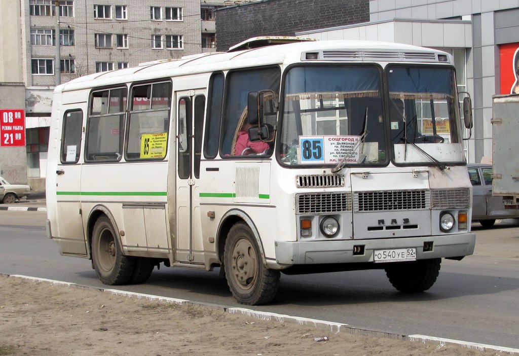 Нижегородская область, ПАЗ-32053 № О 540 УЕ 52