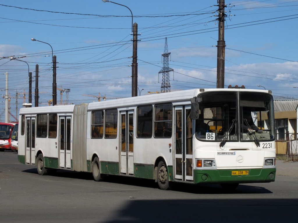 Санкт-Петербург, ЛиАЗ-6212.00 № 2231