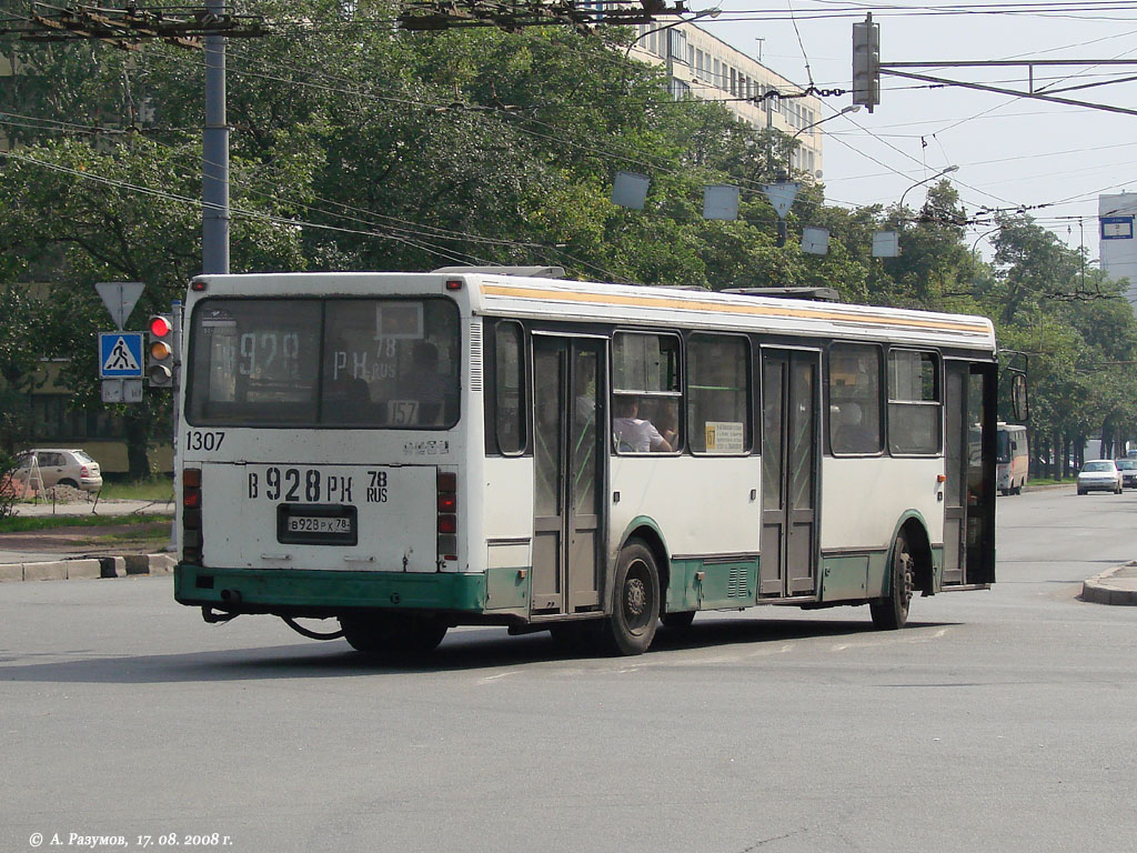 Санкт-Петербург, ЛиАЗ-5256.25 № 1307