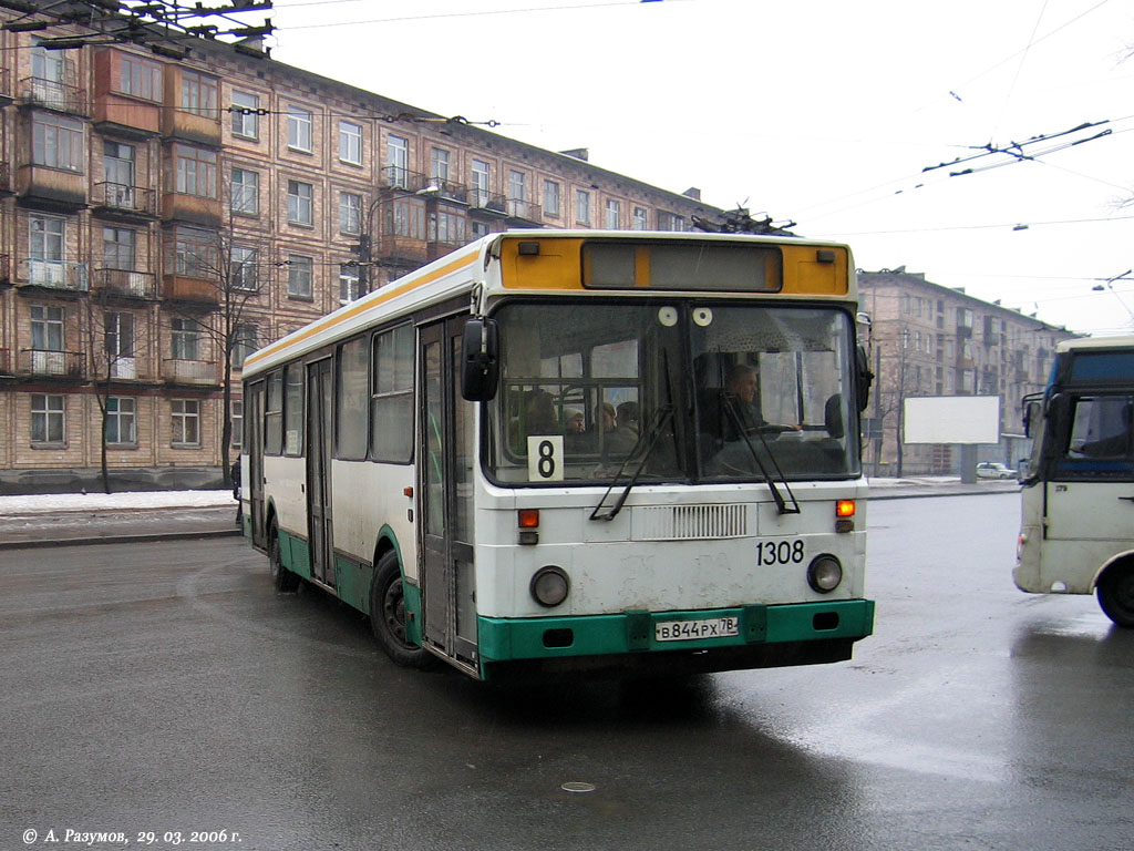 Санкт-Петербург, ЛиАЗ-5256.25 № 1308