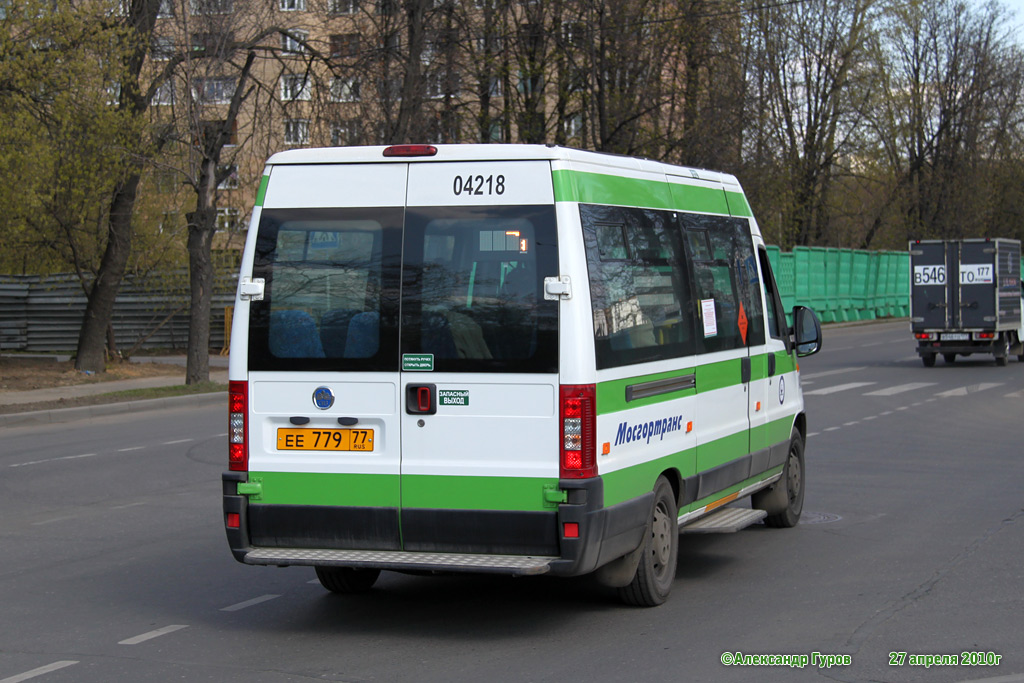 Москва, FIAT Ducato 244 CSMMC-RLL, -RTL № 04218