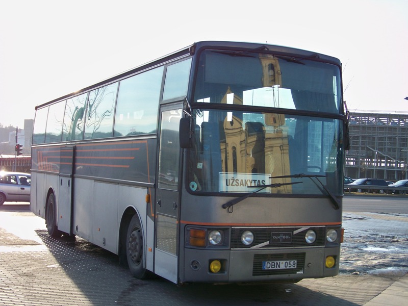 Litauen, Van Hool T8 Alizée 360 Nr. DBN 058