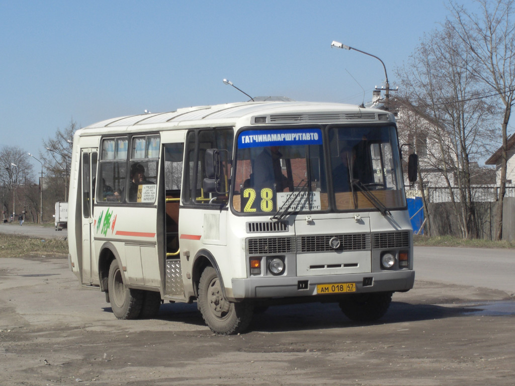 Ленинградская область, ПАЗ-32054 № АМ 018 47