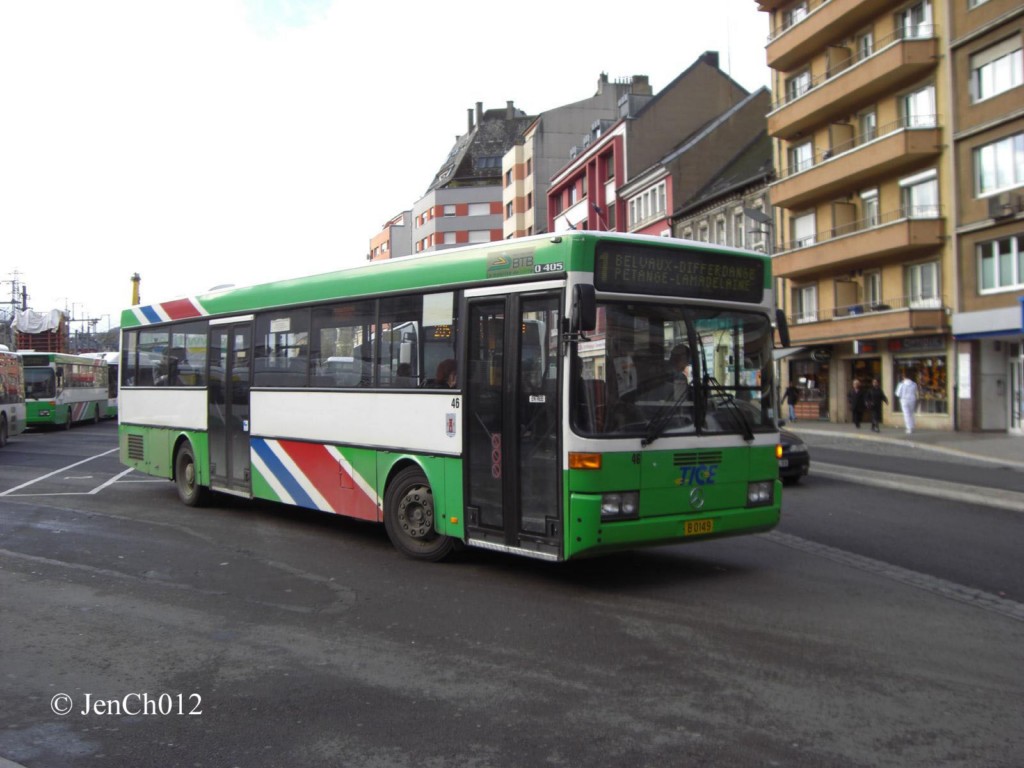 Люксембург, Mercedes-Benz O405 № 46