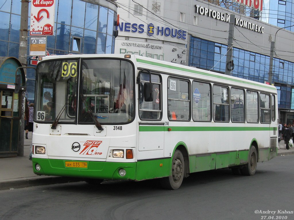 Санкт-Петербург, ЛиАЗ-5256.26 № 3148