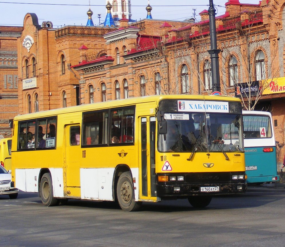 Chabarovský kraj, Daewoo BS106 Royal City (Busan) č. 118