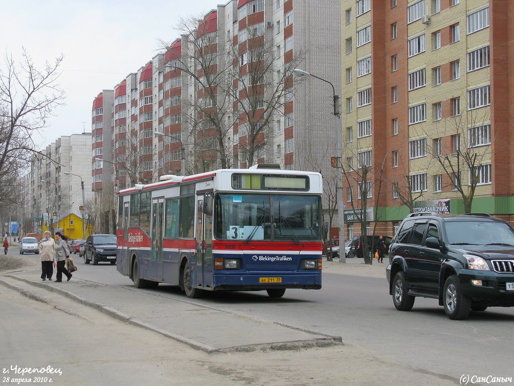 Вологодская область, Scania CN113CLL MaxCi № АЕ 211 35