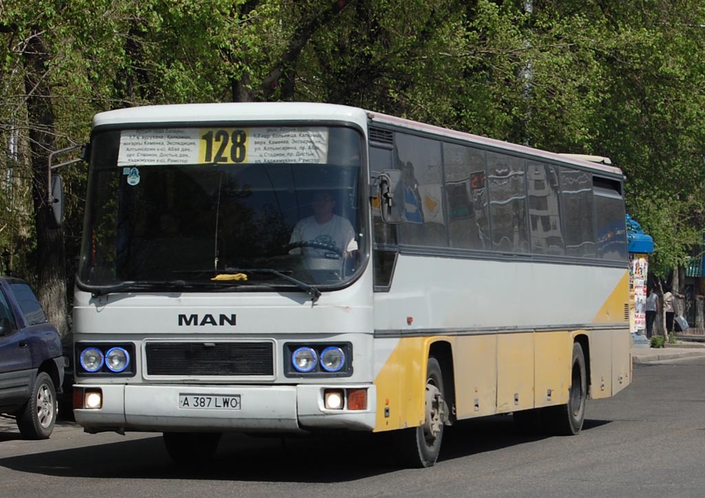 Алматы, MAN 893 ÜL292 № A 387 LWO