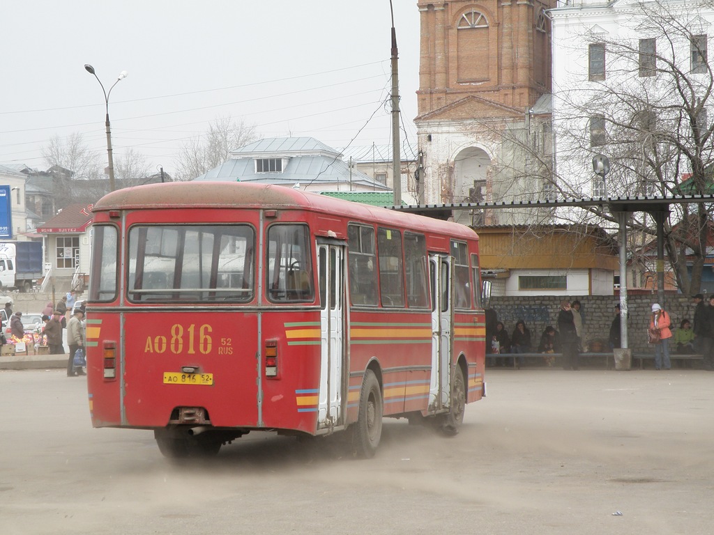 Nizhegorodskaya region, LiAZ-677M (BARZ) № АО 816 52