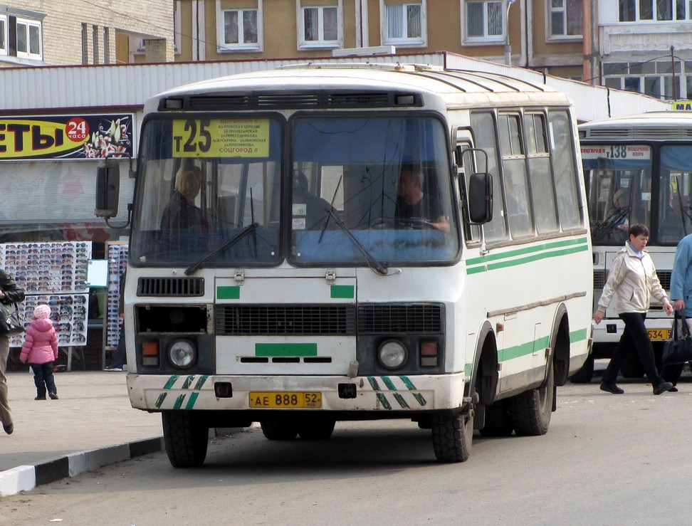 Нижегородская область, ПАЗ-32054 № АЕ 888 52