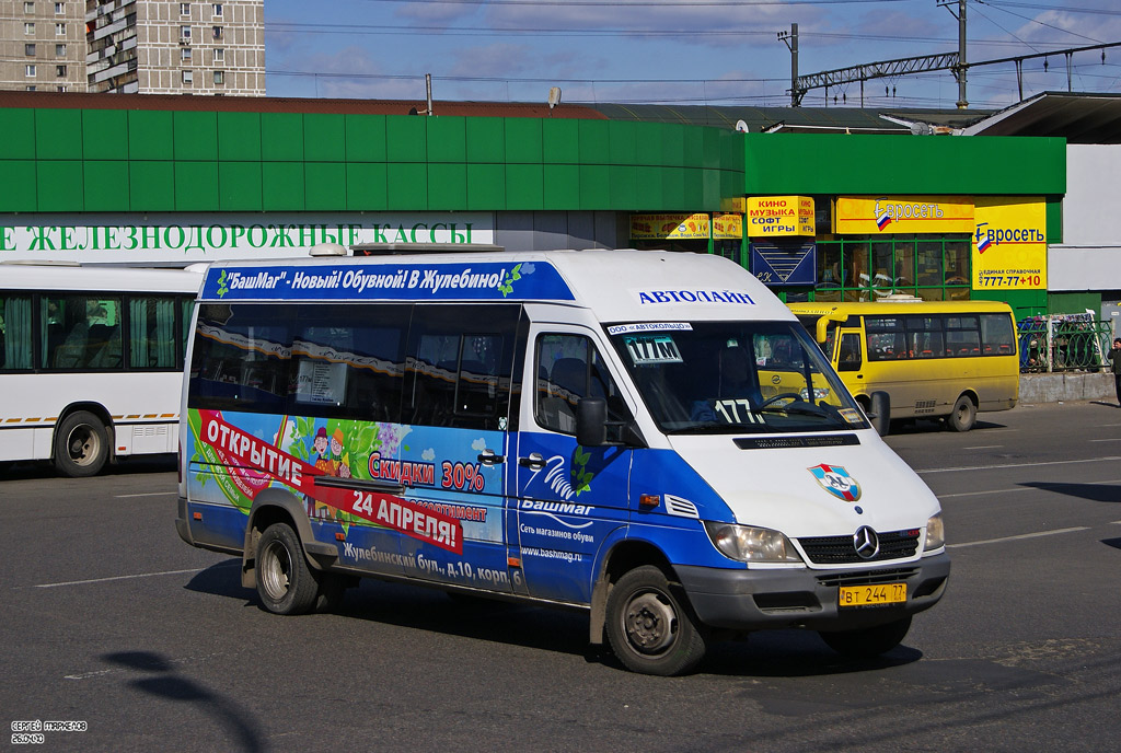 Москва, Самотлор-НН-323770 (MB Sprinter 411CDI) № ВТ 244 77