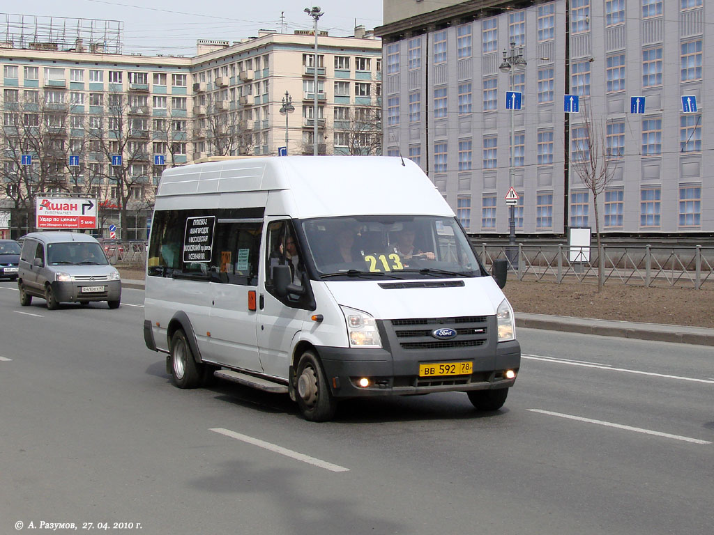 Санкт-Петербург, Самотлор-НН-3236 (Ford Transit) № ВВ 592 78