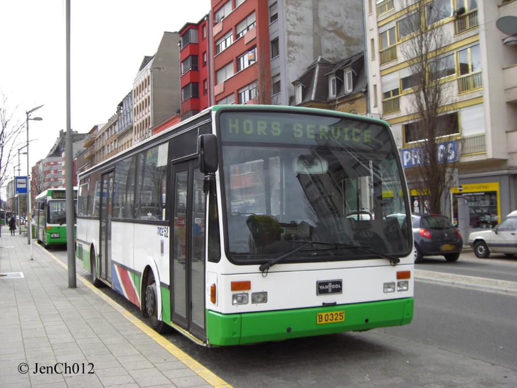 Lucembursko, Van Hool A370 č. 52