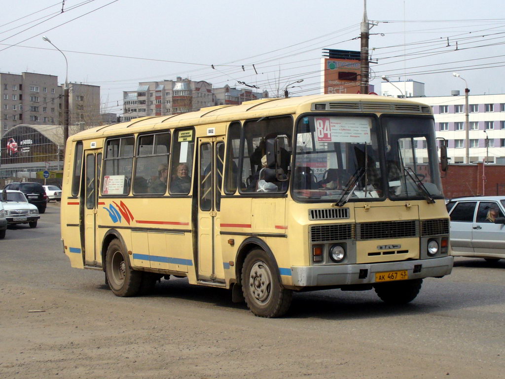 Кировская область, ПАЗ-4234 № АК 467 43