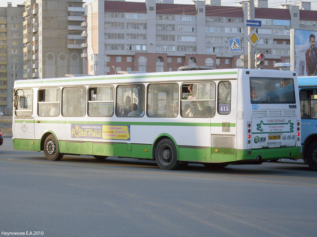 Омская область, ЛиАЗ-5256.45 № 415