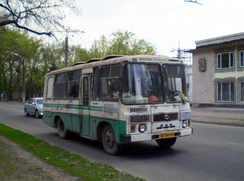 Днепропетровская область, ПАЗ-3205 (00) № AE 3893 AA