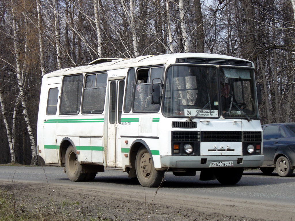 Кировская область, ПАЗ-3205-07 № Х 659 ВС 43