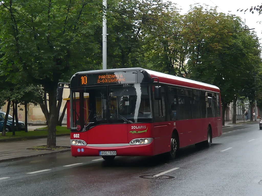 Литва, Solaris Urbino II 12 № 602