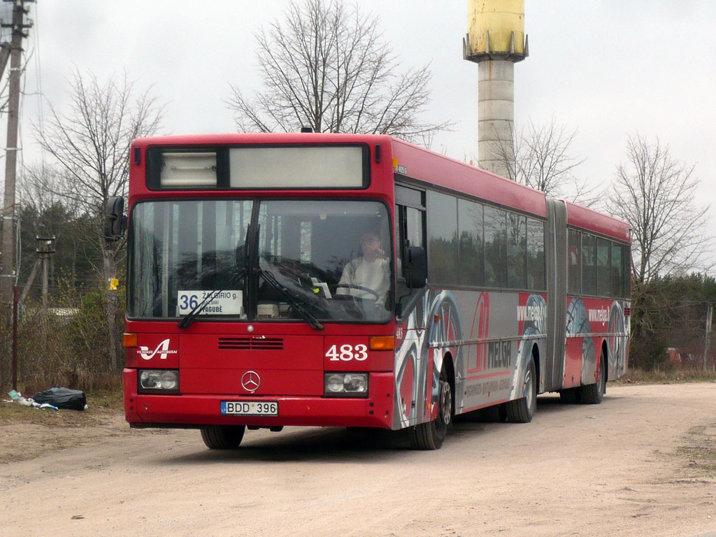 Литва, Mercedes-Benz O405G № 483