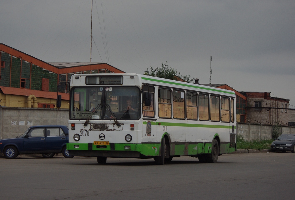 Вологодская область, ЛиАЗ-5256.25 № 2078