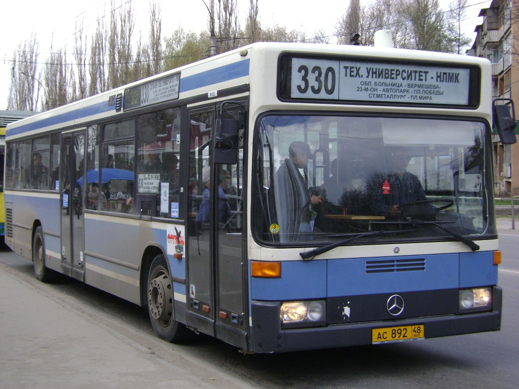 Липецкая область, Mercedes-Benz O405N № АС 892 48