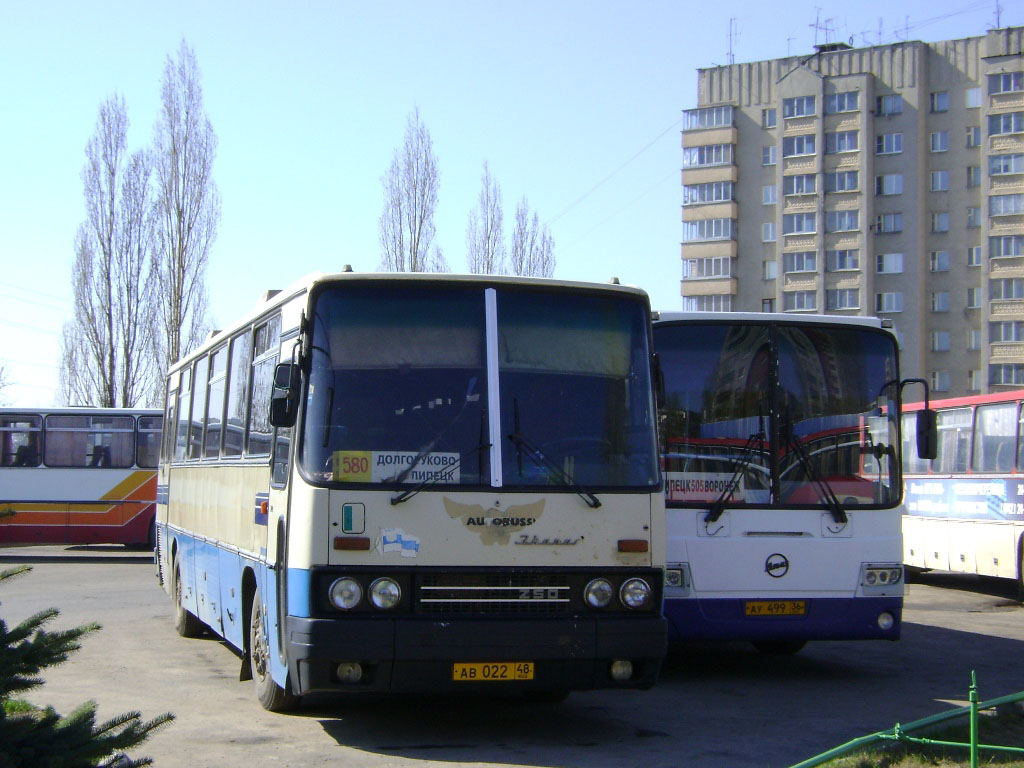 Липецкая область, Ikarus 250.95 № АВ 022 48