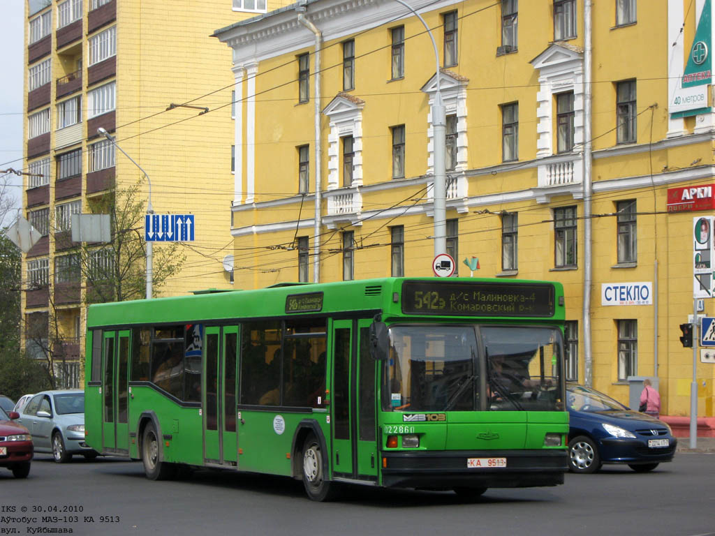 Minsk, MAZ-103.060 Nr. 022860