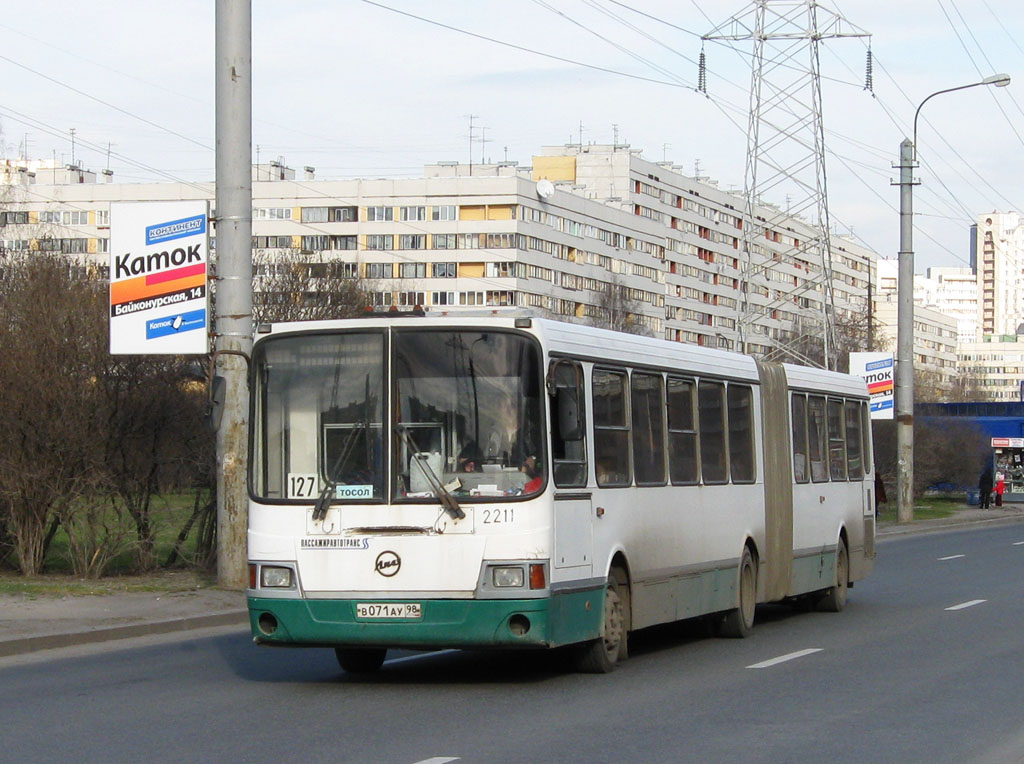 Санкт-Петербург, ЛиАЗ-6212.00 № 2211