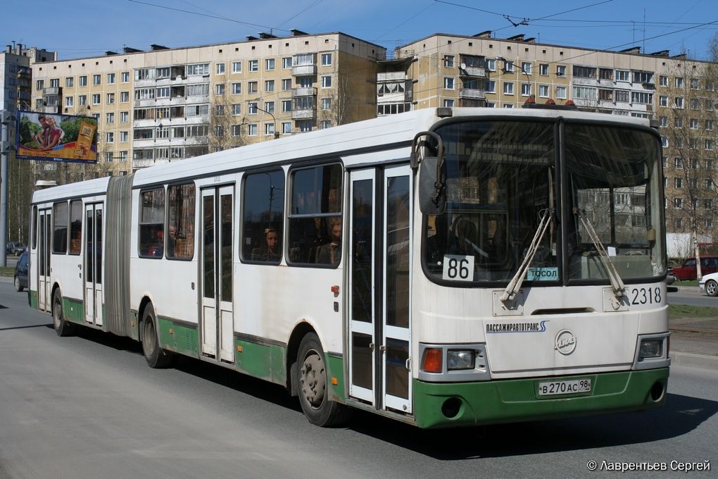 Санкт-Петербург, ЛиАЗ-6212.00 № 2318