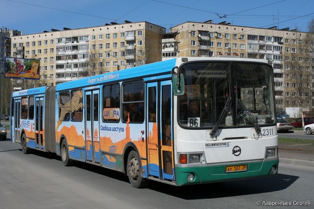 Санкт-Петербург, ЛиАЗ-6212.00 № 2311