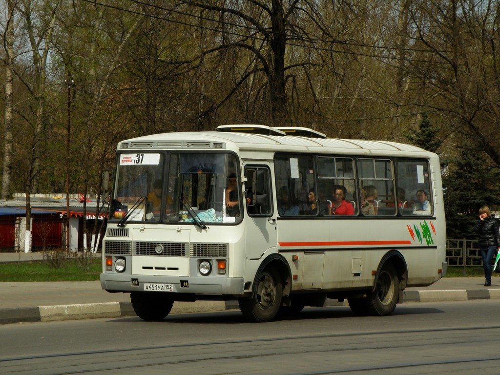 Ніжагародская вобласць, ПАЗ-32054 № А 451 УА 152