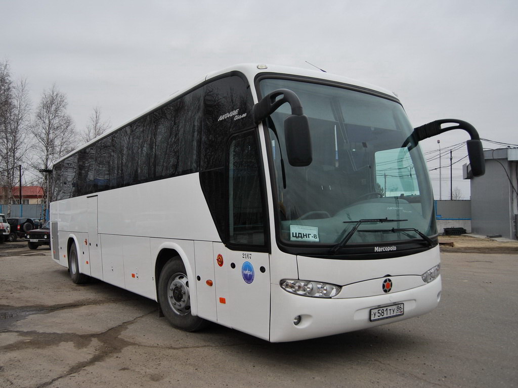 Ханты-Мансийский АО, Marcopolo Andare 1000 (ГолАЗ) (Hyundai) № 2167