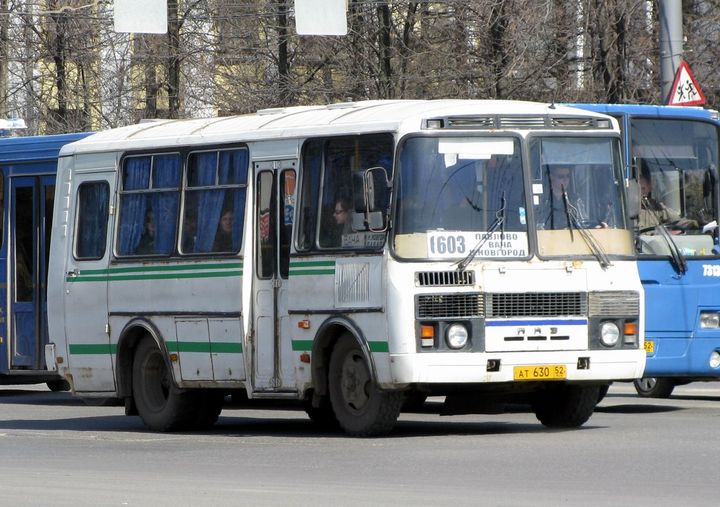 Нижегородская область, ПАЗ-32053 № АТ 630 52