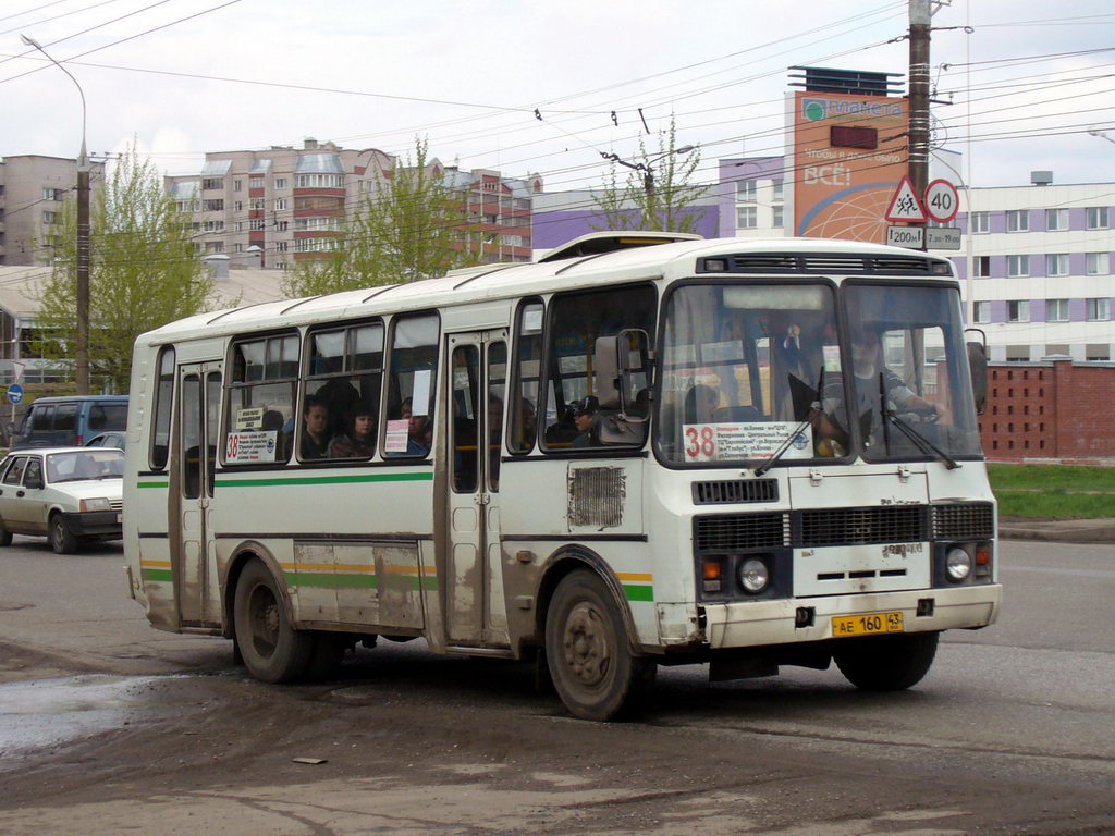 Кировская область, ПАЗ-4234 № АЕ 160 43