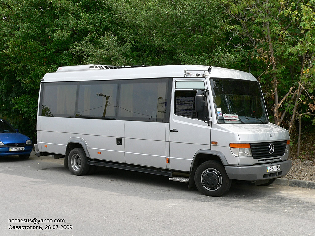 Запорожская область, Mercedes-Benz Vario 615D № AP 9717 BH — Фото —  Автобусный транспорт