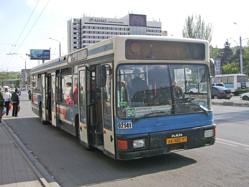 Ростовская область, MAN 899 NL202 (München) № 02141