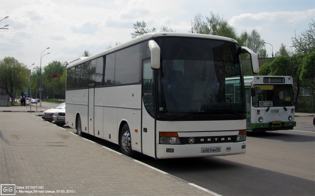 Московская область, Setra S315GT-HD № В 001 ММ 50