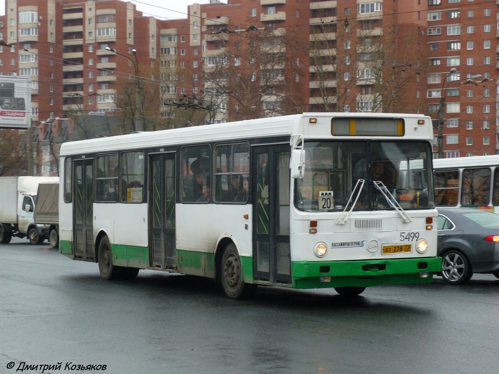 Санкт-Петербург, ЛиАЗ-5256.25 № 5499