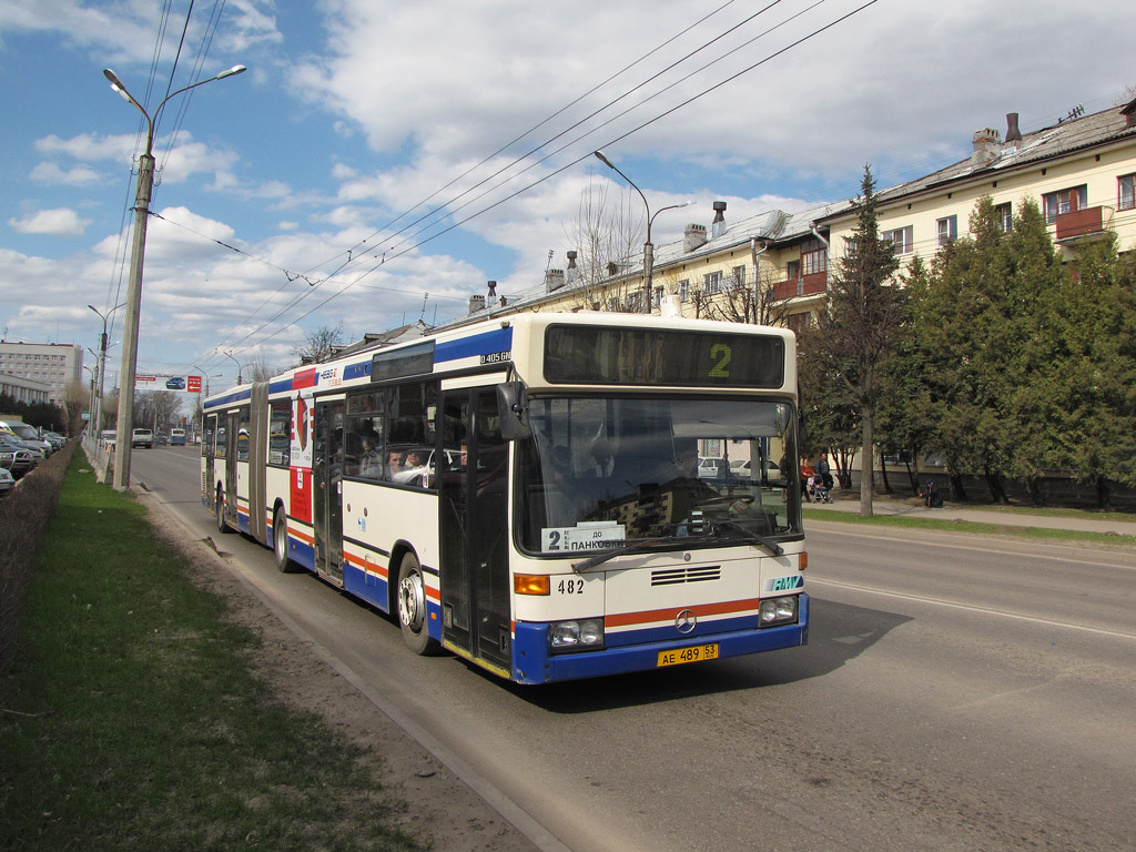 Новгородская область, Mercedes-Benz O405GN № 482