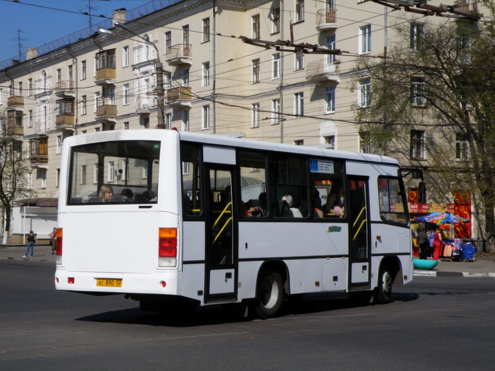 Нижегородская область, ПАЗ-320402-03 № АС 890 52