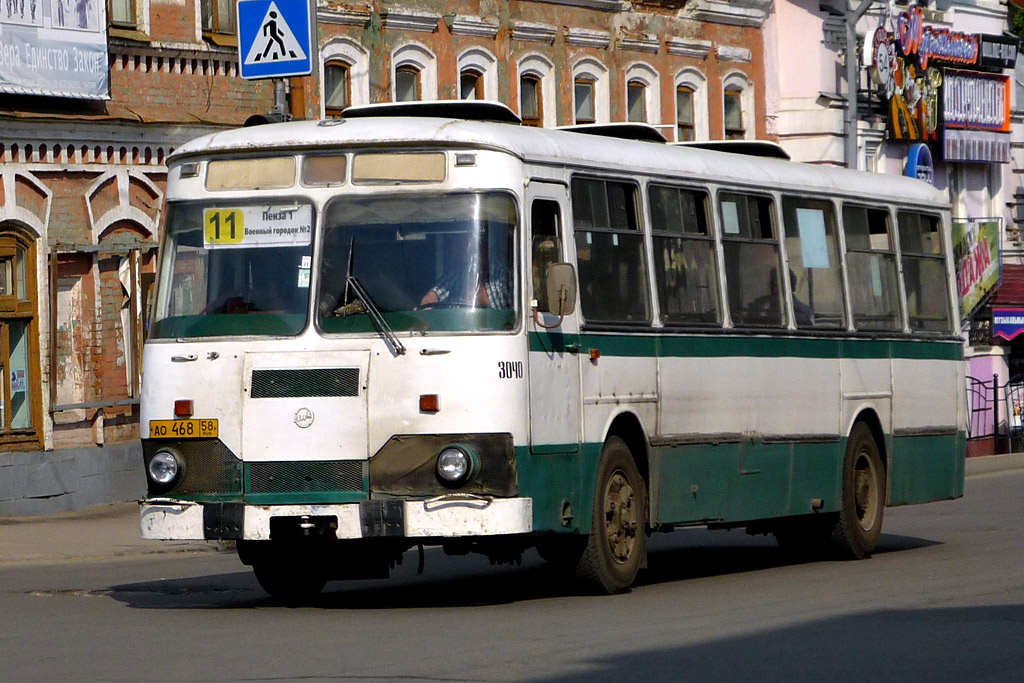 Пензенская область, ЛиАЗ-677М № 3040